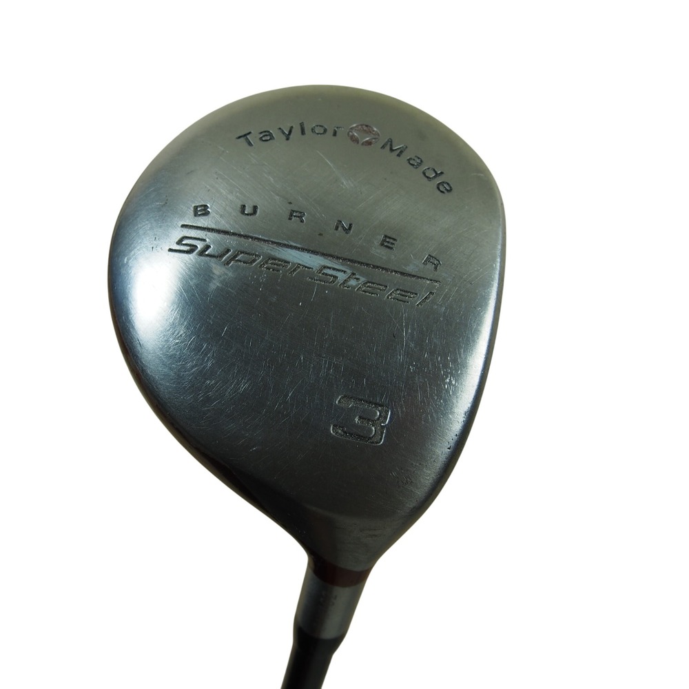 Taylor Made Burner‎ Supersteel Fairway 3 Wood R-80 Bubble Shaft 43" Right Handed